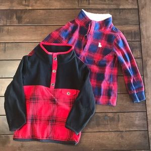 Two Carter’s 3T Fleeces